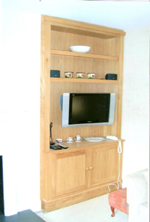Fitted Oak Bookcases