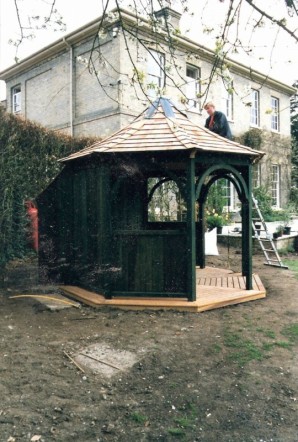Painted Gazebo